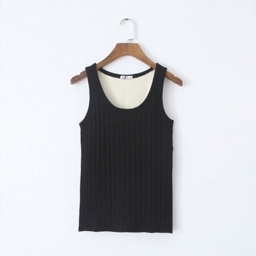 Kobiety Kobiety Zima Ciepła Bielizna Bez Rękawów