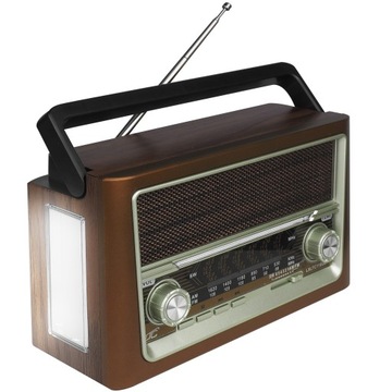 ADIO KUCHENNE AKUMULATOR PRZNOŚNE BLUETOOTH USB FM STYLOWE RETRO VINTAGE