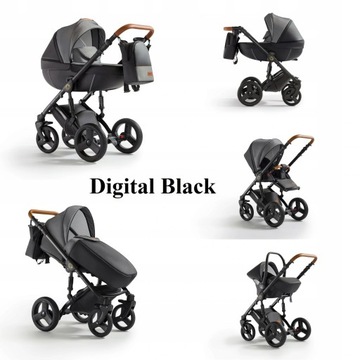 ДЕТСКАЯ КОЛЯСКА VERDI ORION 3В1 + СУМКА + АКСЕССУАРЫ