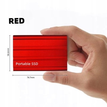 zewnętrzny dysk SSD 1TB dyski twarde USB3.0