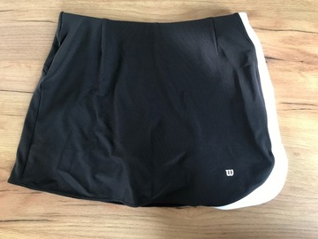 Wilson Youth Girls Bottoms Black Spódniczka tenisowa dziecięca roz.M