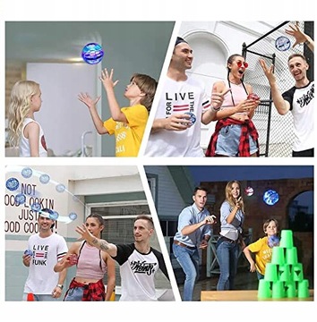 ЛЕТАЮЩИЙ СВЕТЯЩИЙСЯ ШАР НЛО ШАР СВЕТОДИОДНАЯ ИГРУШКА