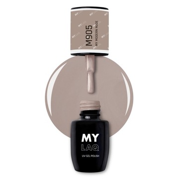MYLAQ Beżowy Lakier Hybrydowy My Modern Nude 5 ml
