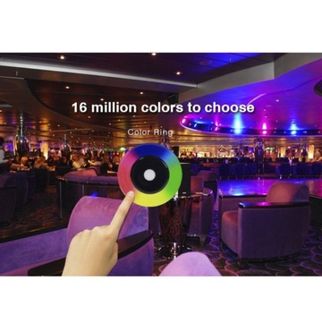 PILOT LED 4 STREFY RGB/RGBW MILIGHT FUT096 CZARNY