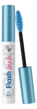 Golden Rose Flash Lash Kolorowy tusz do rzęs 9ml Błękit (03)