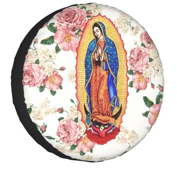 Sacred Immaculate Hearts Tire Cover 4WD 4x4 RV Cat