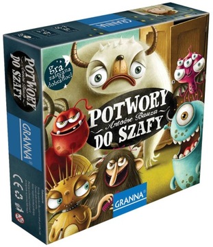 POTWORY DO SZAFY GRA RODZINNA DLA DZIECI OD 3 LAT+