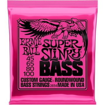 Struny do gitary basowej 4-strun Ernie Ball 2834