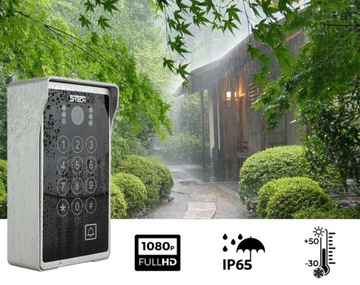 WIDEODOMOFON WIFI 5TECH 2 MONITORY ANDROID iOS SD