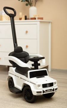 MERCEDES G AMG OFF-ROAD PUSH RIDER 3IN1 БЕЛЫЙ