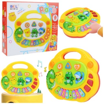 Піаніно музичні звуки тварин Lean Toys