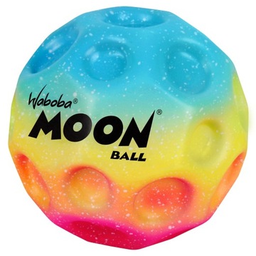 Gumowa Piłeczka Waboba Gradient Moon Ball Rainbow 63mm Wysoko Się Odbija