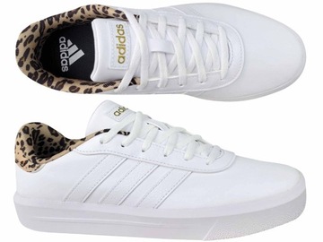 ADIDAS COURT PLATFORM IG8609 BUTY DAMSKIE TRAMPKI TENISÓWKI BIAŁE