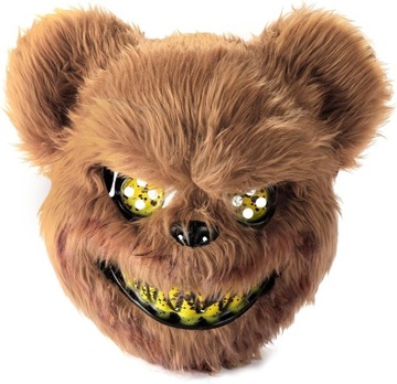 MASKA HALLOWEEN NIEDŹWIEDZI DIABELSKIE OCZY HORROR