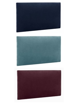 светлая стеновая панель с мягкой обивкой 60х30 см