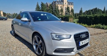 Audi A5 8T Cabrio Facelifting 2.0 TDI 177KM 2012 Audi A5 Sportback Nowy Rozrzad SALON Navi przebieg wpisuje na fakturzeOrg., zdjęcie 4