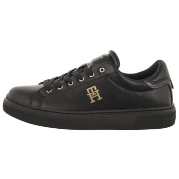 Buty Sneakersy Tommy Hilfiger Monogram Czarne