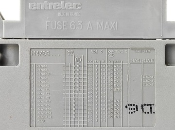 РАЗЪЕМ ПРЕДОХРАНИТЕЛЬНОЙ РЕЙКИ ENTRELEC M4/8S 6.3A