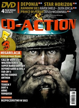 CD-Action 8 / 2017 NOWY + DVD