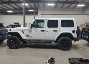 Jeep Wrangler IV 2021 Jeep Wrangler 2021r., Sahara Altitude 4x4, 3.6L, od ubezpieczalni 3.6 289KM, zdjęcie 3