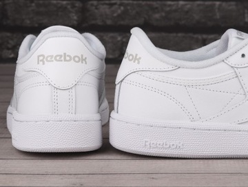 Buty sneakersy damskie Reebok CLUB C 85 WHITE