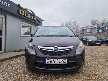 Opel Zafira C Tourer 1.4 Turbo ECOTEC 120KM 2012 Opel Zafira 1.4T 120KM 7-OS Navi Super Stan Zarejestrowana 1.4 Benzyna, zdjęcie 1