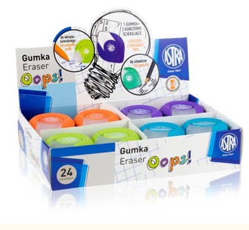 ЛАСТИК 2В1 ДЛЯ РУЧКИ И КАРАНДАША ASTRA Упс!