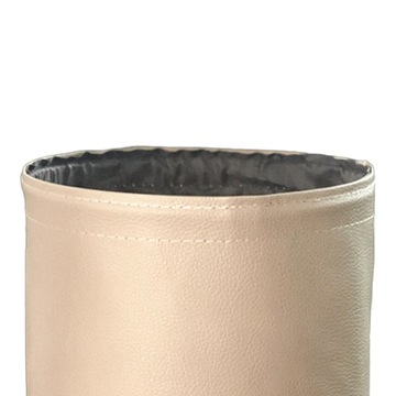 Kosz na śmieci samochodowe Akcesoria samochodowe Beżowy