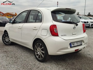 Nissan Micra IV Hatchback 5d Facelifting 1.2 80KM 2014 Nissan Micra GWARANCJA Zarejestrowany w PL Udok. przebieg LIFT Mozliwa zam, zdjęcie 3