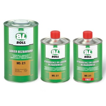LAKIER BEZBARWNY BOLL 2:1 MS 1,5L KPL UTW. Normal