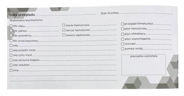 KSIĄŻKA SERWISOWA PRZEGLĄDÓW NAPRAW LEXUS