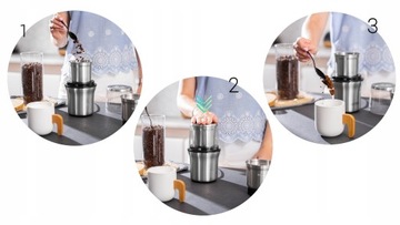 КОФЕМОЛКА ДЛЯ СЕМЯН, ОРЕХОВ, СПЕЦИЙ, ЗЕЛЕНИ, НЕМЕЦКАЯ МОЛОТКА