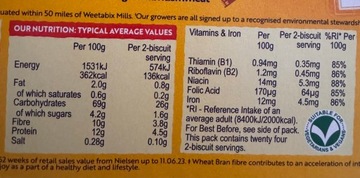 Dietetyczne Platki śniadaniowe Weetabix 48 sztuk CIASTKA UK