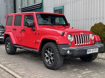 Jeep Wrangler III Unlimited Facelifting 3.6 V6 286KM 2015 Jeep Wrangler SAHARA UNLIMITED. Polska. Bezwypadek, zdjęcie 2