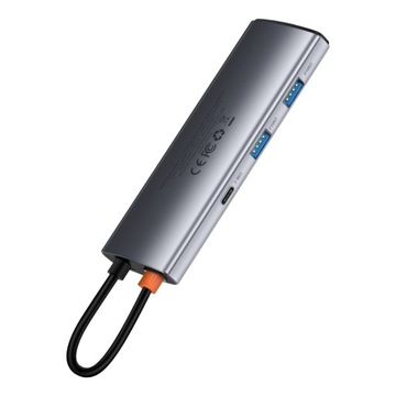 BASEUS HUB USB C HDMI/microSD/2x USB/USB C АДАПТЕР