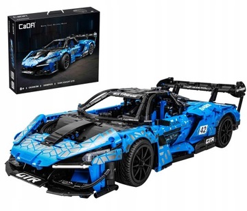 KLOCKI konstrukcyjne CADA C63003W SAMOCHÓD DARK KNIGHT GTR 2088 elementów
