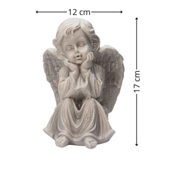 ПЛАСТИКОВАЯ ФИГУРКА АНГЕЛА ДЛЯ МОГИЛЫ АНГЕЛ ДЛЯ МОГИЛЫ