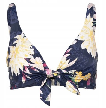 TRIUMPH O - BOTANICAL LEAF W 02 góra bikini miękka z fiszbinami 40B / 80B /