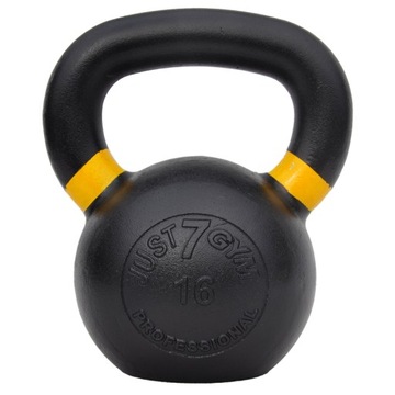 KETTLEBELL ŻELIWNY 16KG HANTLA ODWAŻNIK KETTLE J7G