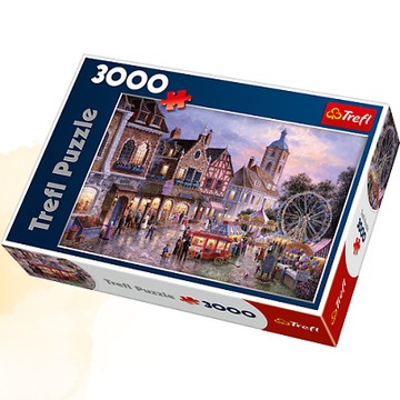PUZZLE 3000 WESOŁE MIASTECZKO