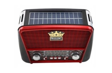 СТИЛЬНОЕ РЕТРО РАДИО MP3 USB AUX SD SHANK + SOLAR