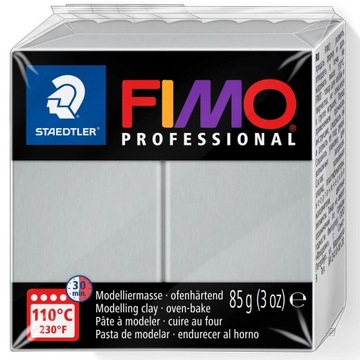 Staedtler Fimo Professional MASA 85g JASNOSZARY 8004-80