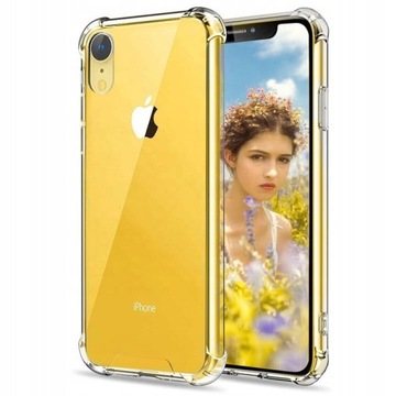 ETUI ANTI-SHOCK do IPHONE XR PANCERNE GUMOWE SLIM
