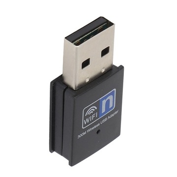 USB-адаптер 300 м Wi-Fi беспроводной приемник Внешний мини-адаптер сетевой карты для L