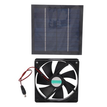 Solar Powered Fan 20% Conversion Rate Exhaust Fan