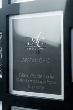 БОЛЬШАЯ РАМКА НА 16 ФОТОГРАММ МУЛЬТИРАМКА 110х47см + ВЕШАЛКА