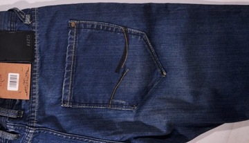 JACK AND JONES spodnie LOW jeans CLARK _ W32 L34