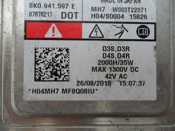 MĚNIČ MODUL SVĚTEL XENON LED AUDI A6 C7 A7