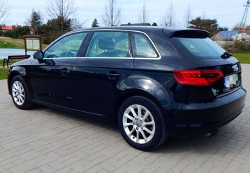 Audi A3 8V Hatchback 3d 1.4 TFSI 122KM 2013 Audi A3 sportback nowy model xenon LED 2x koła bezwypadkowy, zdjęcie 5