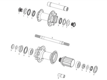 Ступица Sram Shimano X-9 V2 11.2015.019.200 8-10 скоростей